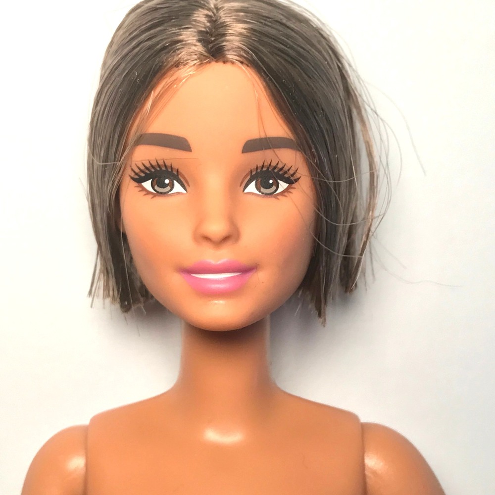 Nude Barbie 2023 Career Astronaut 65th Anniv. Neysa Brown Bob Petite HRG45 Doll